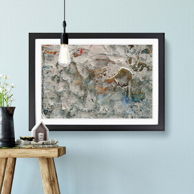 Abstract Vol.343 by S.Johnson - Framed Print, Black Framed, 33cm H x 45cm W x 2cm D