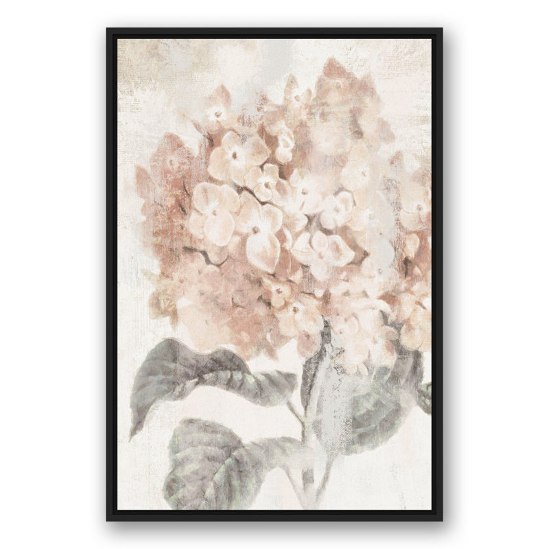 " Closeup Hydrangea ", 37.75" H x 25.75" W