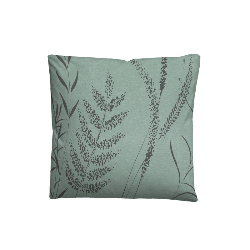 Biberna Melange-Flanell Bettwäsche 0840518 GRAES Flannel Floral Duvet Cover with Pillowcases Included