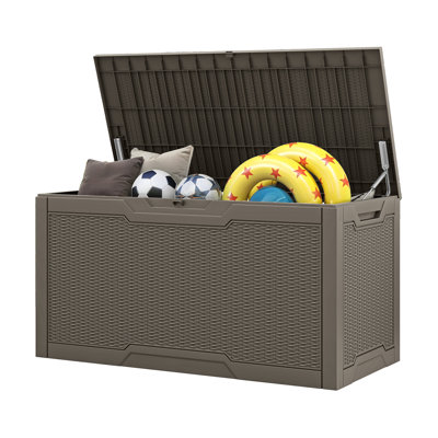 Balconera 100 Gallons Lockable Resin Deck Box