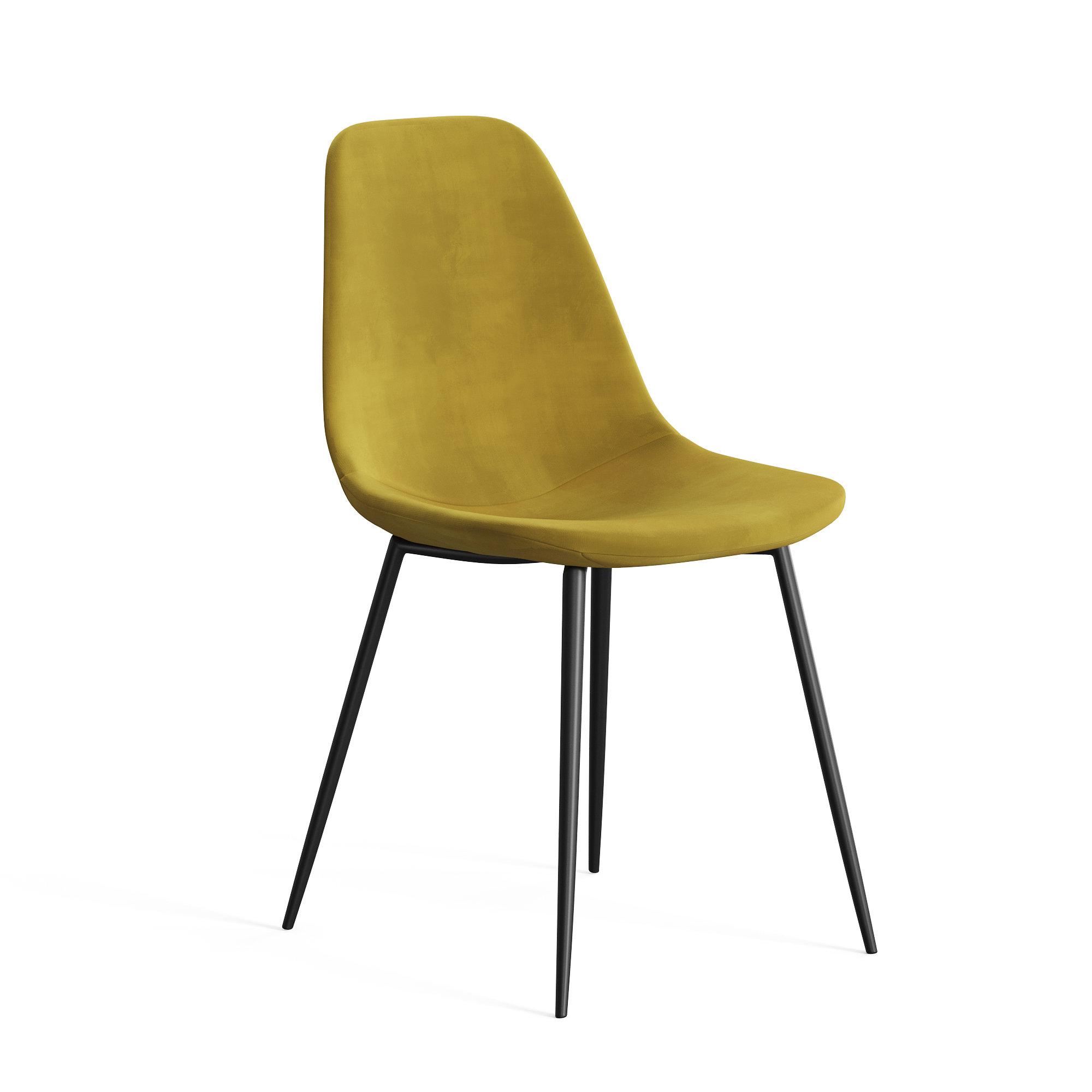 Kody Performance Velvet Dining Chair, Bella Gold Performance Velvet