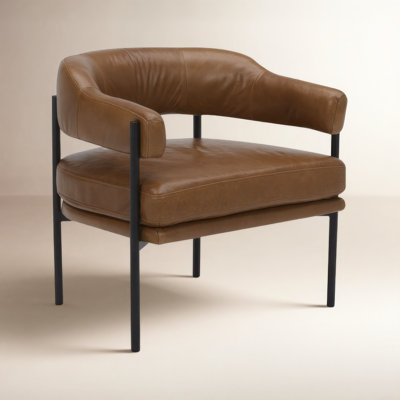 Upholstered Barrel Chair