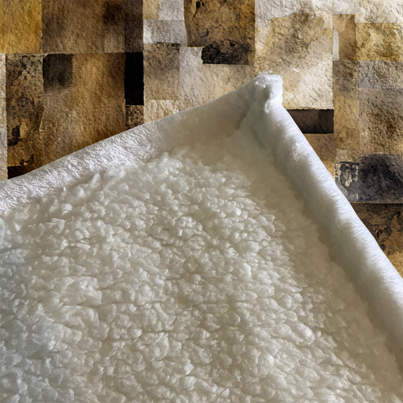 Couverture en sherpa BL01105, 51 po x 60 po