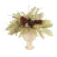 Holiday Centerpiece with Spruce and Pinecones