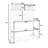 Garden Potting Bench In , 4 Shelves And Side Hook, Build Patio Table With Made Of Solid Wood-1131070609