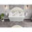 60" Solid Wood Double Bathroom Vanity with 1" Engineered Marble Top-124078125