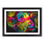 Multi-Coloured Rainbow Roses - Picture Frame Graphic Art Print-56861123-56861129