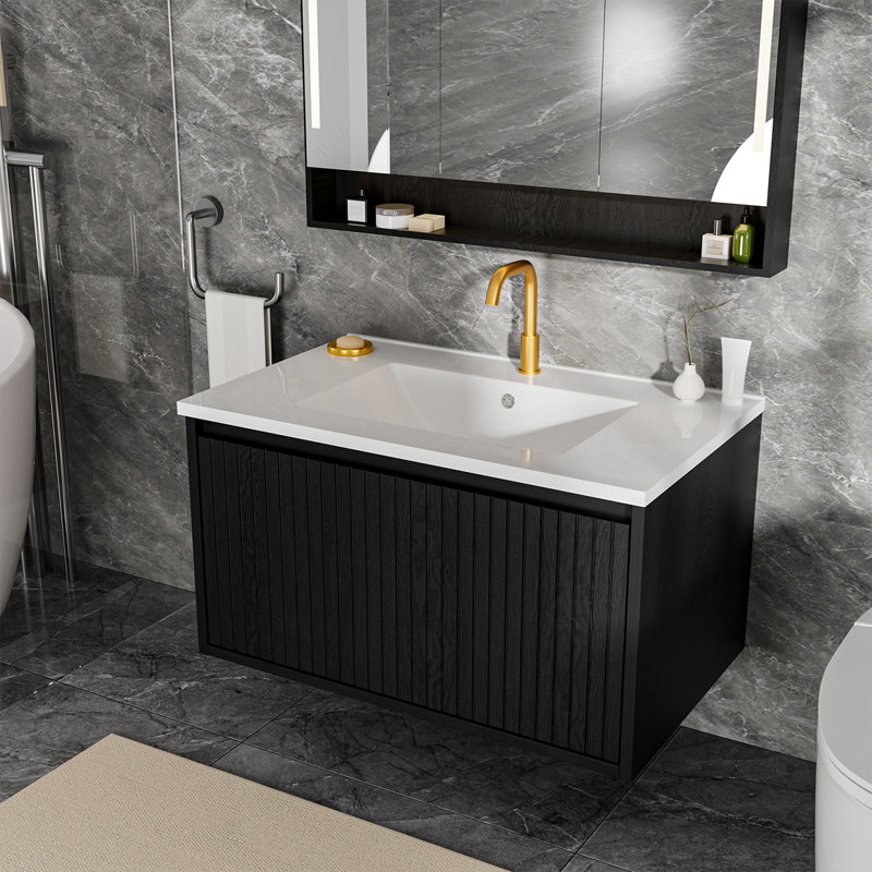 Armoire de meuble-lavabo 30 po sans lavabo en céramique