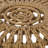 Faux Rattan Weave Accent Table for Indoor and Outdoor Use, Handcrafted Round Side Table for Living Room, Patio, and Garden