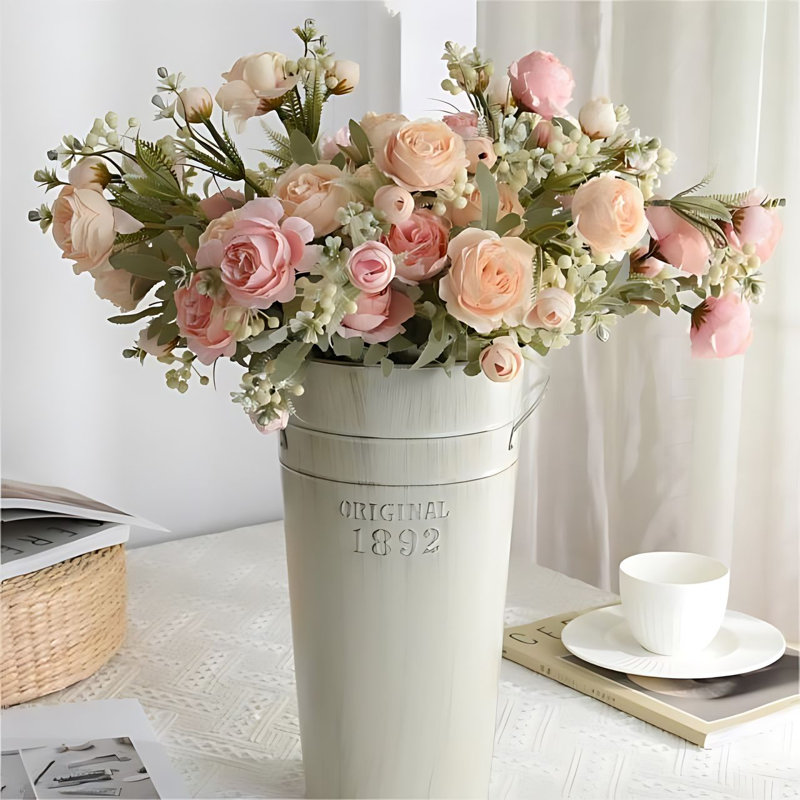 Composition d'assortiment mixte, Rose / Jaune