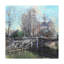 Reproduction d’art sur toile tendue, "notre dame on the Seine" par Mark Laghi-1301136079