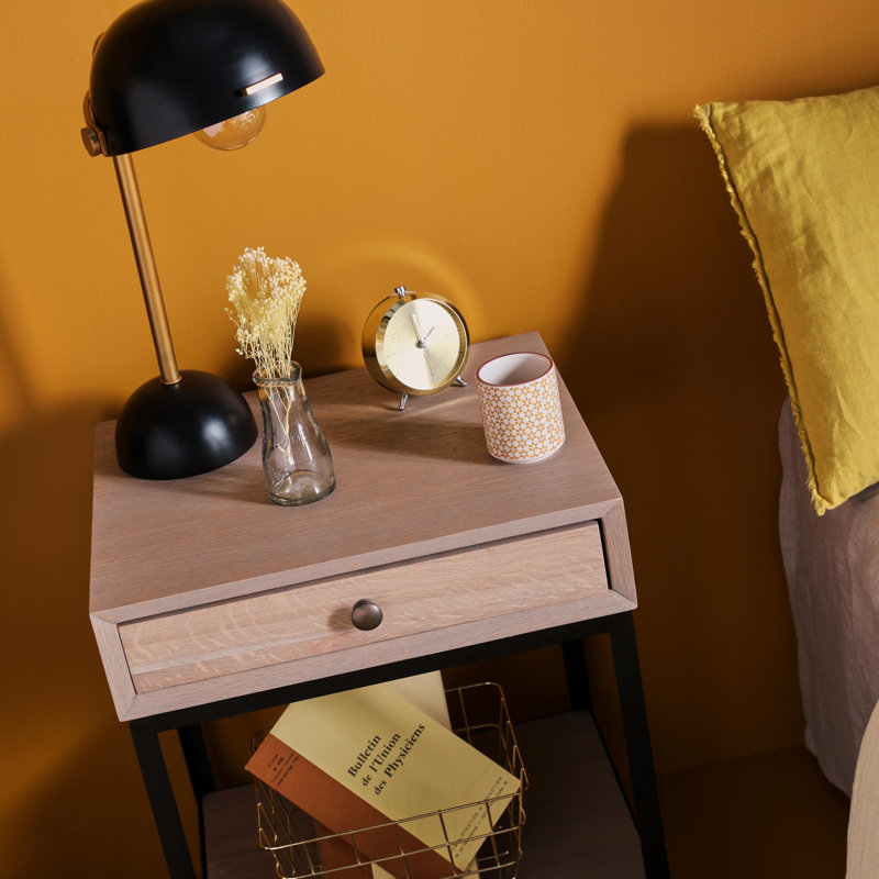 Emilio 42cm W Bedside Table
