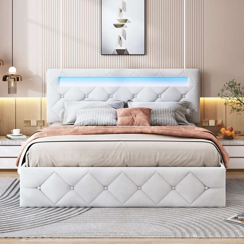 Ottoman Storage Bed, European Double (140 x 200 cm)