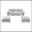 Canapé modulaire 86,5 po Chenille-1847952824