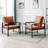 Faux Leather Armchair-112022455
