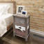 Bridgeview 28cm W Wood Bedside Table-26570272