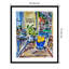 « Citrons bleus » de Charline, sur papier encadré, par Charline Print-91291663-91291670