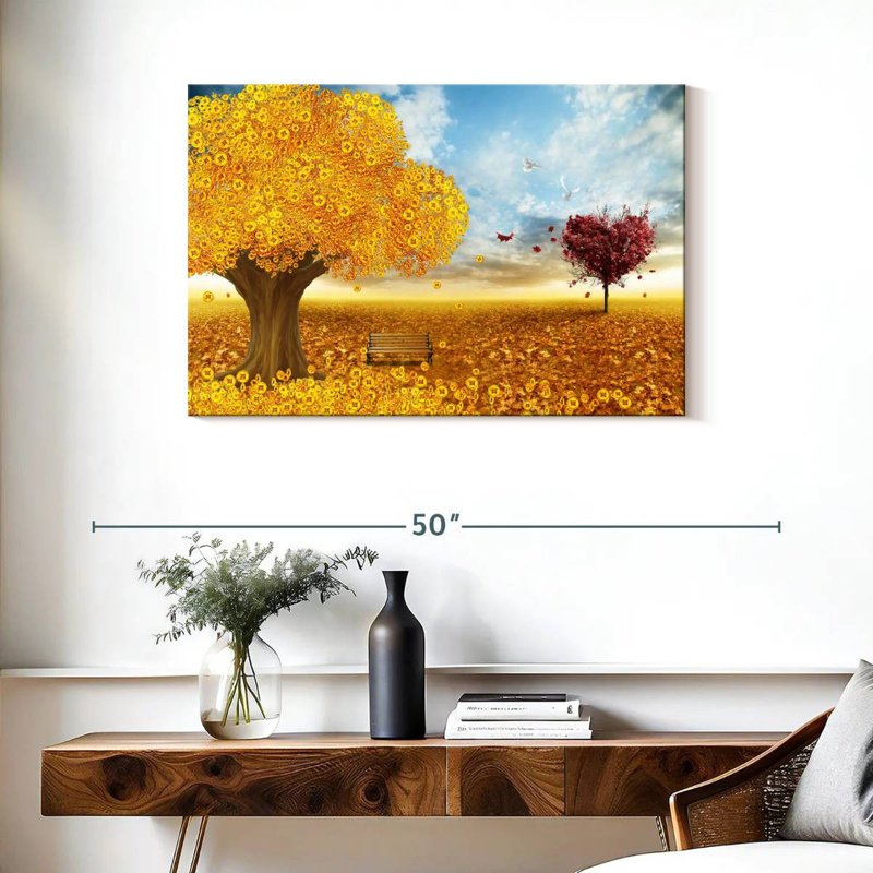 Kelan Money Tree, 24" H x 36" W