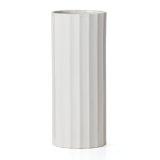 French Perle Scallop Cylinder Vase