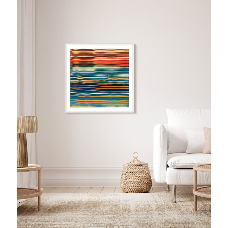 A Linear Arrangement 1 Print by Art House Studios, 26" H x 26" W x 2" D