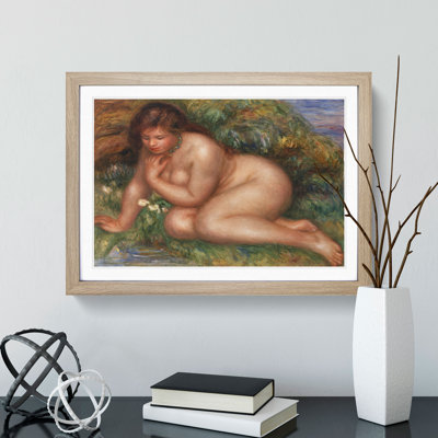 Bather Gazing by Pierre-Auguste Renoir - Picture Frame Painting