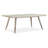 Carmena Extendable Solid Wood Base Dining Table