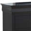 Commode noire Elegant Traditional