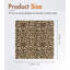Leopard Print Shower Curtain (Brown)