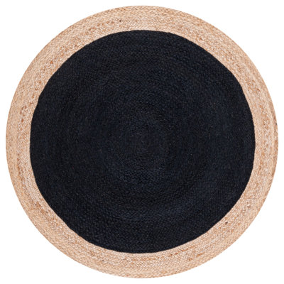 Galbin Natural Fiber Hand Woven Jute Rug