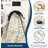 Washable Rug – Vintage Distressed Design, Non-Slip, Soft Bath Mat for Kitchen, Entryway, Laundry-1969925420