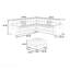 Ensemble de canapé-lit modulaire décontracté simple et modulaire 4 pièces
