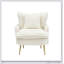 Canapé simple 30,31 pouces, tissu velours côtelé, doux et confortable, idéal pour les appartements et les bureaux-226125519