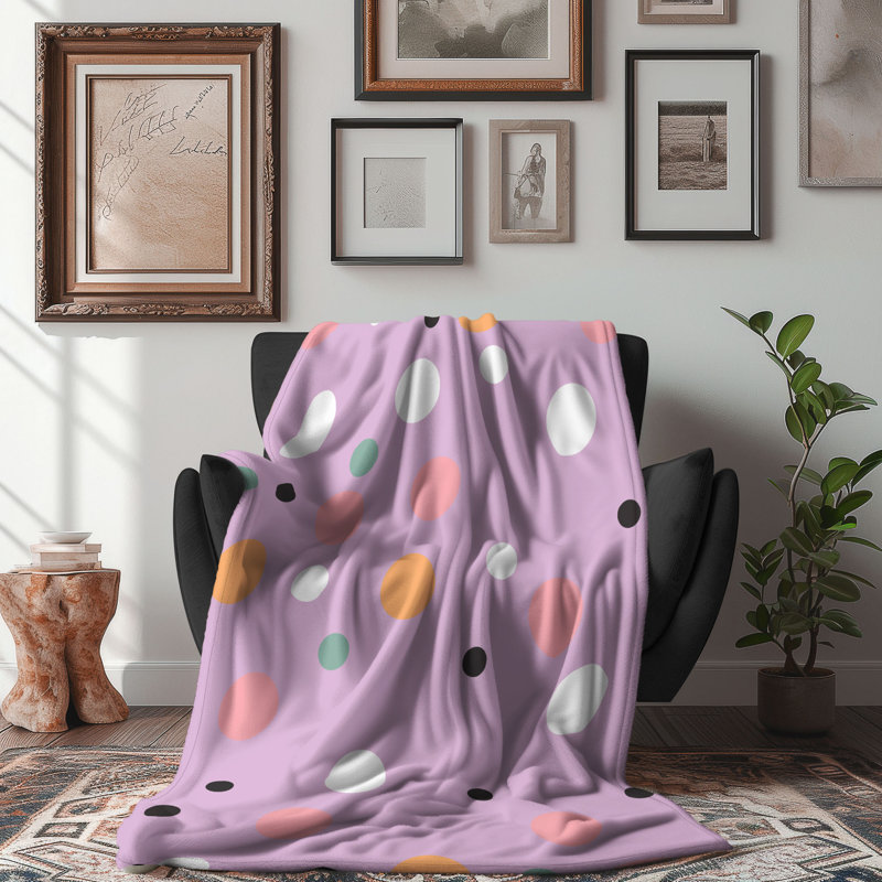 Pastel Spook - couverture de qualité supérieure 1 pièce, L 60 po x L 80 po