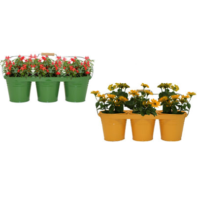 Nicole Metal Pot Planter
