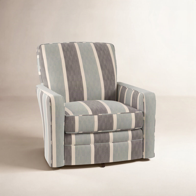 Idana Upholstered Swivel Armchair, Yes, Goody Dark Brown