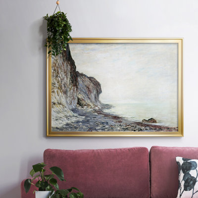 Falaise encadrée sur toile