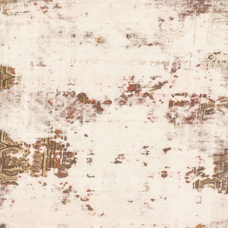 Tapis abstrait moderne 2050, Carré 8 pi