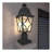 Outdoor Post Lights Lamp Post Light Fixture, Waterproof Aluminum Housing with Glass, Fence Post Deck Lighting for Garden, Patio, Pathway (2 pack)
