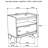 Packard Medium Oak 1-drawer Nightstand