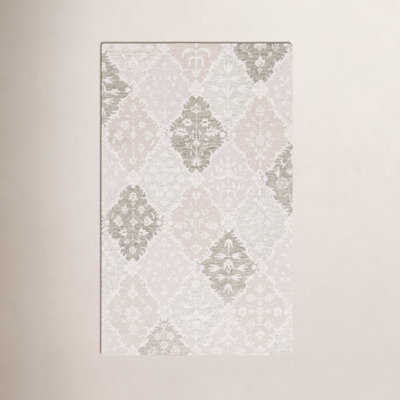 Garvin Hand-Tufted Wool Floral Rug