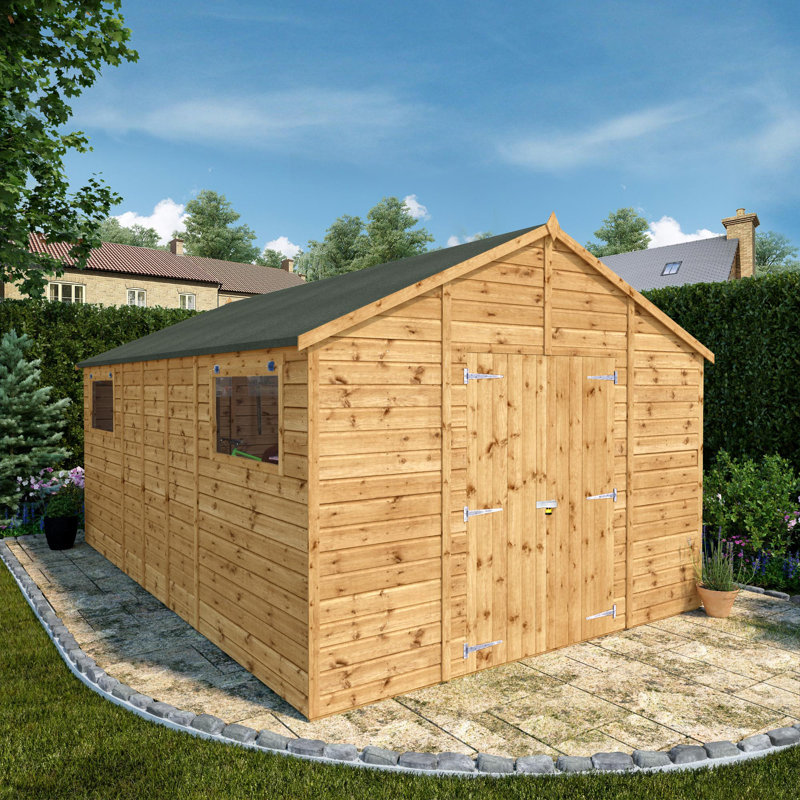 Mercia 16 x 10ft Premium Shiplap Apex Workshop