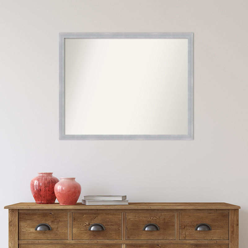 Miroir de salle de bain mural Grace, 24 po x 30 po, Nickel brossé