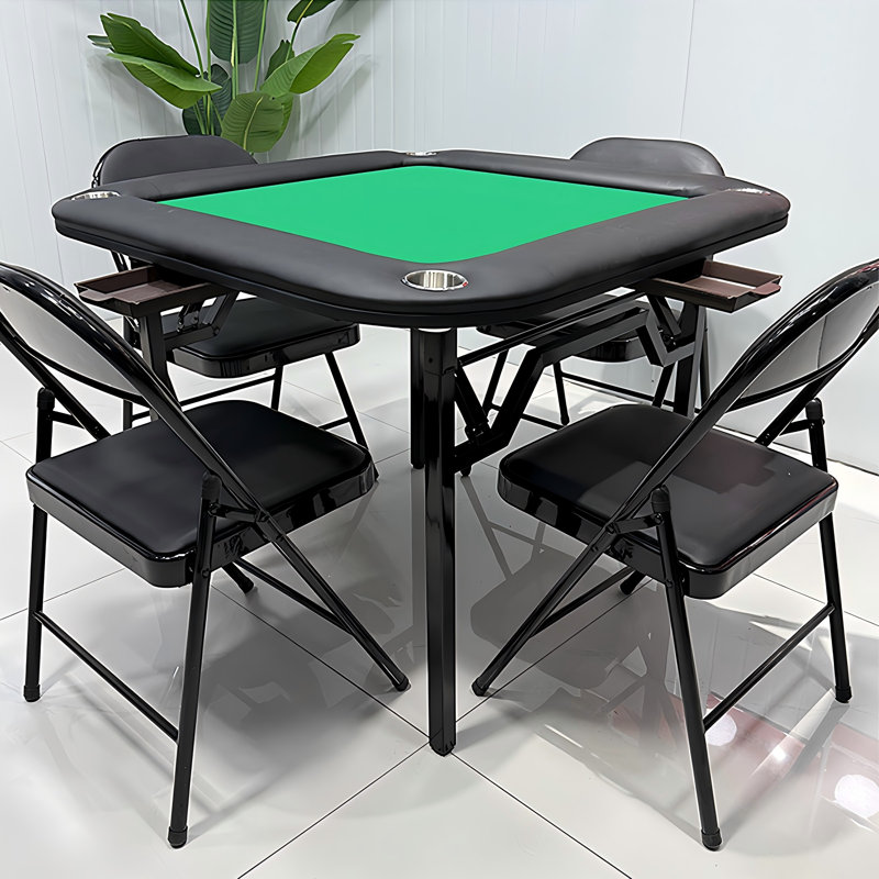 39.76"Portable Foldable Dedicated Poker Table