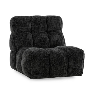 Roba Upholstered Fabric Swivel Lounge Chair