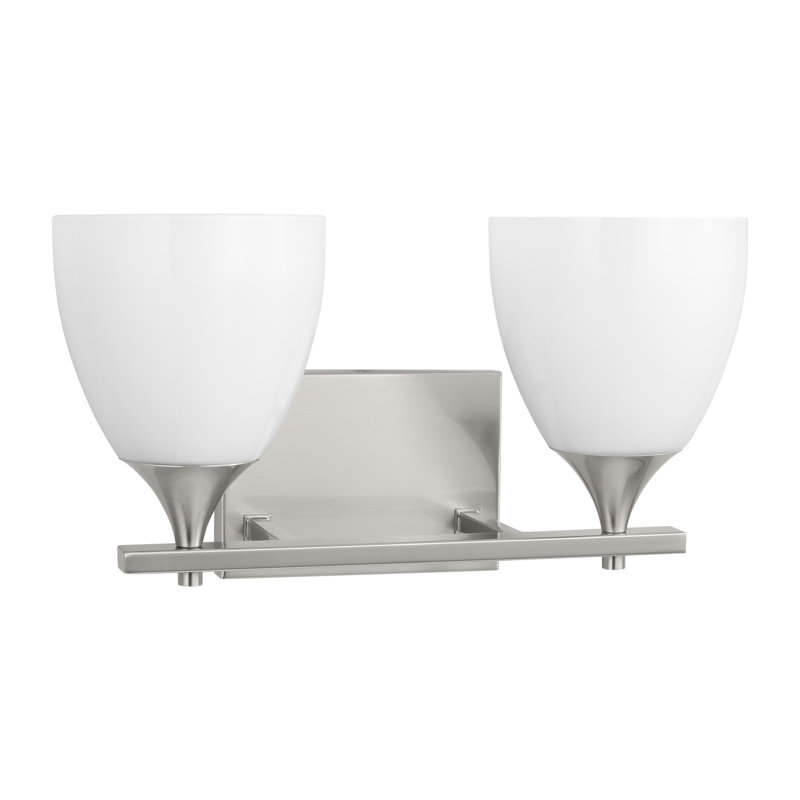 Éclairage pour meuble-lavabo Toffino, Acier brossé, 2