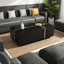 Table basse extensible de 47,2 po à 72,7 po, table basse multifonctionnelle avec finition ultrabrillante, table basse avec 2 espaces de rangement cachés et 2 tiroirs pour le salon-783430572