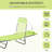 Pool Sun Relaxing Chair - . Folding For Easy Handling. Reclining Back And . Breathable Mesh Seat. 5 Adjustable . For Beach, Poolside, Patio. Steel Frame. 264 Lbs Weight Capacity. 71.7"L X 22"W 11"H.