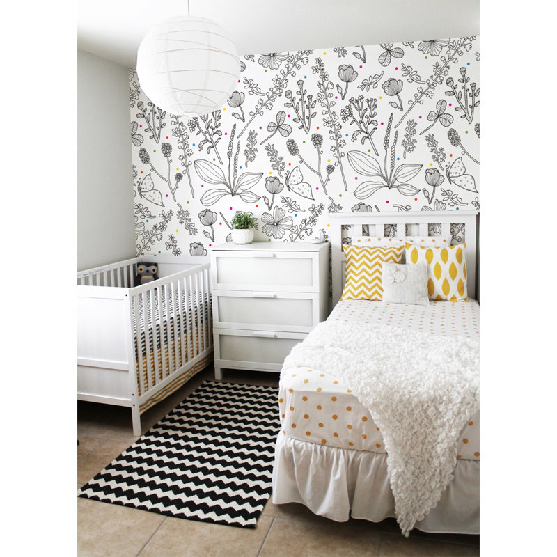 Bryceon 2.5m x 2.5m Matte Wallpaper Roll, 250 x 250cm