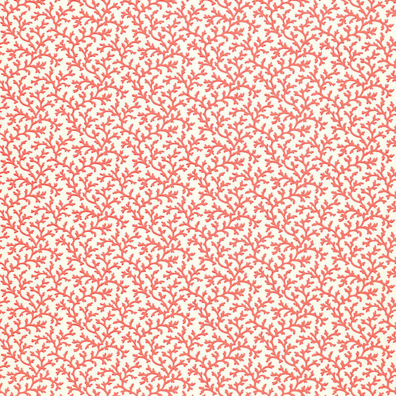 Coral Vine Wallpaper, Garnet