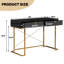 Araneli Home Office Desk with Drawers-1844234737